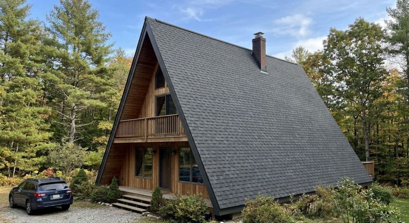 A Frame Roof Installation in Lewes, DE