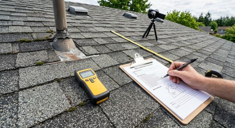 Asphalt Roof Inspection in Ocean City, MD