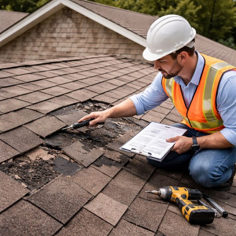 Asphalt Roof Inspection in Seaford, DE
