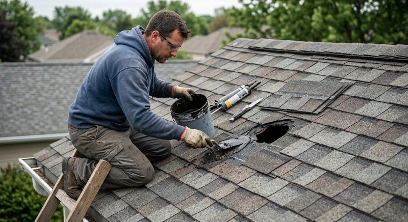 Asphalt Roof Leak Repair in Bridgeville, DE