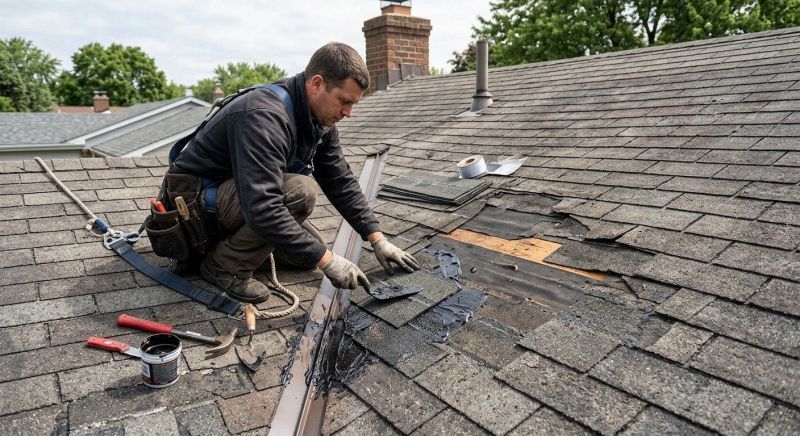 Asphalt Roof Leak Repair in Cape May County, NJ