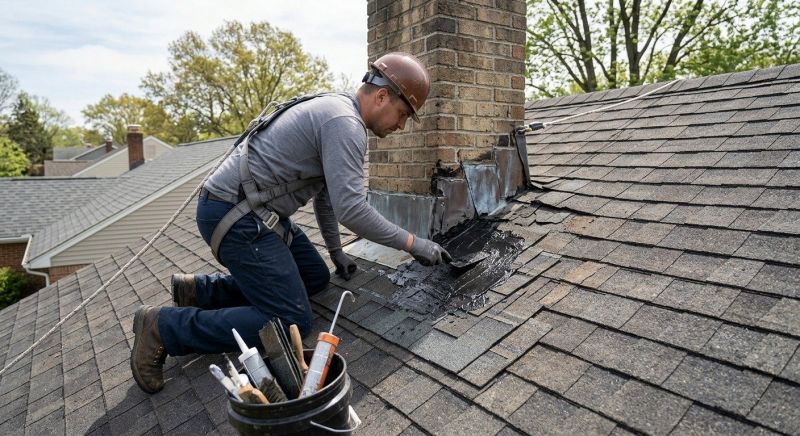 Asphalt Roof Leak Repair in Seaford, DE