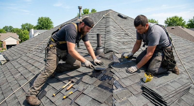 Asphalt Roof Repair in Seaford, DE