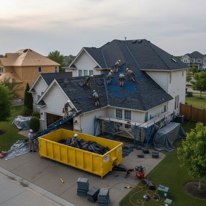 Asphalt Roof Replacement in Cape May, NJ