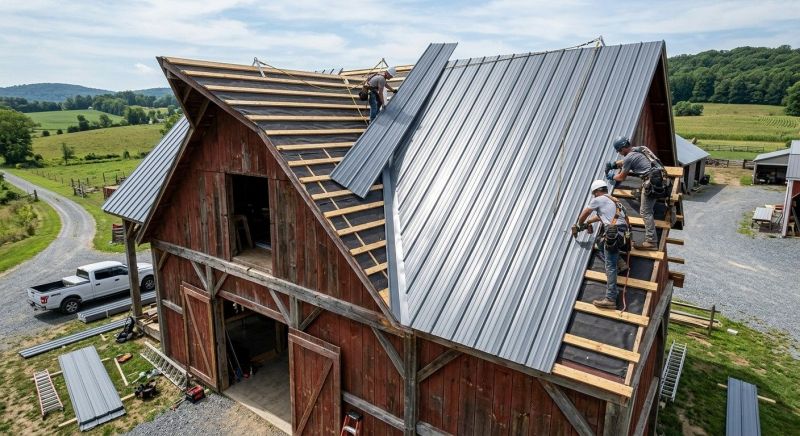 Barn Roof Construction in Lewes, DE