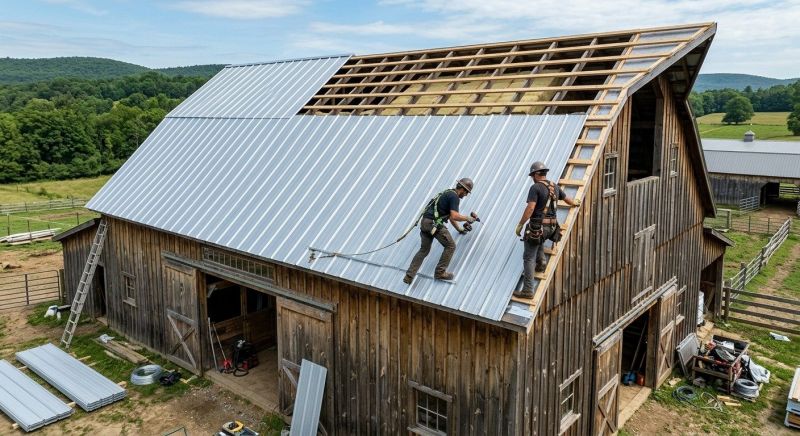 Barn Roof Construction in Lewes, DE