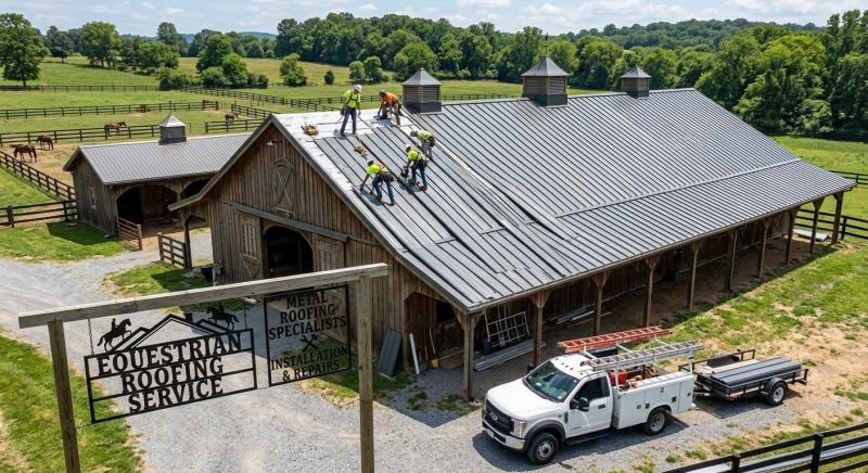 Barn Roof Installation in Lewes, DE