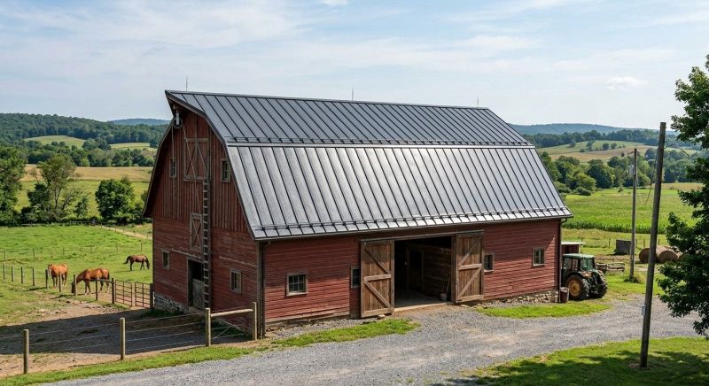 Barn Roof Replacement in Georgetown, DE