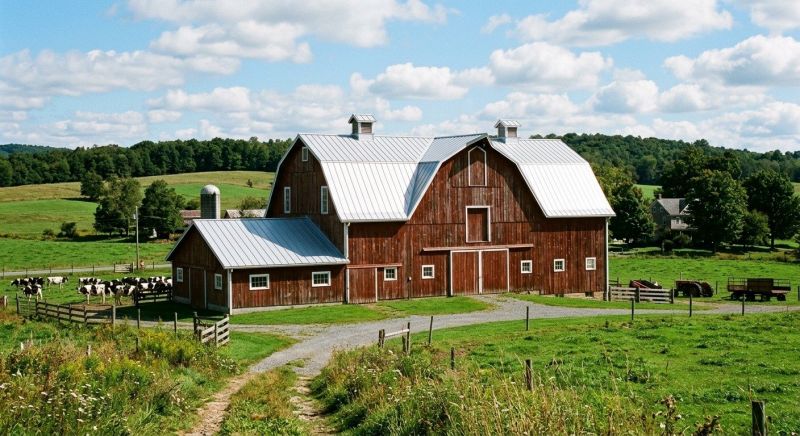 Barn Roof Replacement in Houston, DE