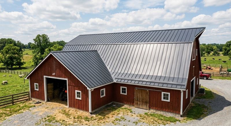 Barn Roof Replacement in Sussex County, DE