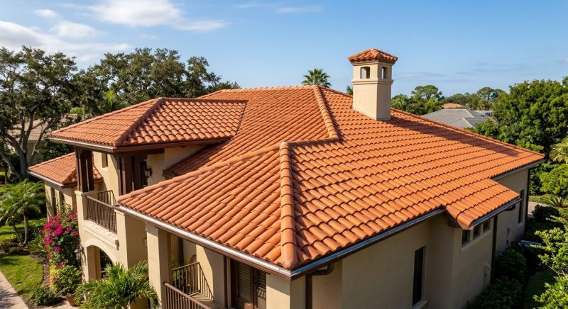 Barrel Tile Roof Installation in Lewes, DE