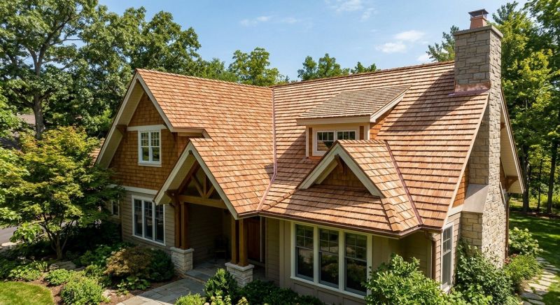 Cedar Shake Roof Construction in Ocean City, MD