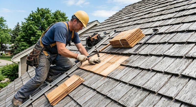 Cedar Shingles Repair in Bethany Beach, DE