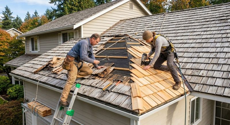 Cedar Shingles Repair in Dagsboro, DE