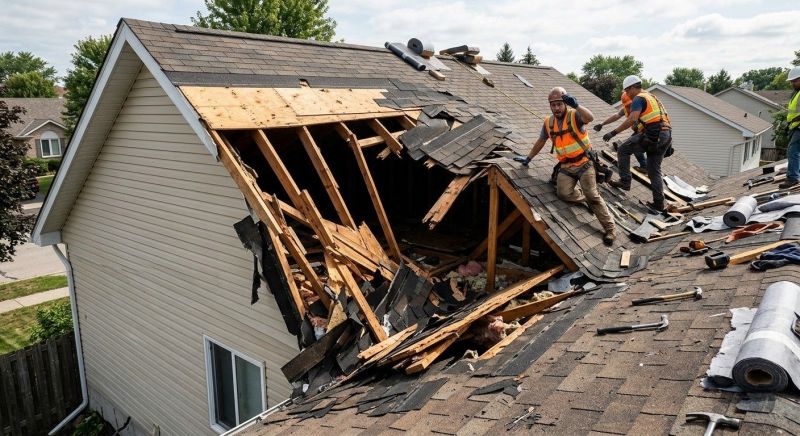 Collapsing Roof Repair in Lewes, DE