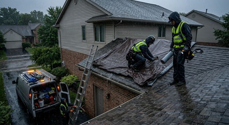 Collapsing Roof Repair in Lewes, DE