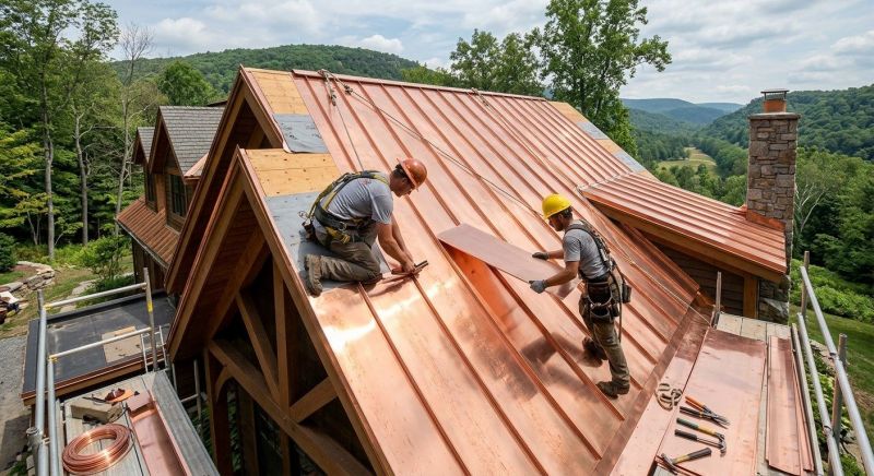Copper Roof Installation in Lewes, DE