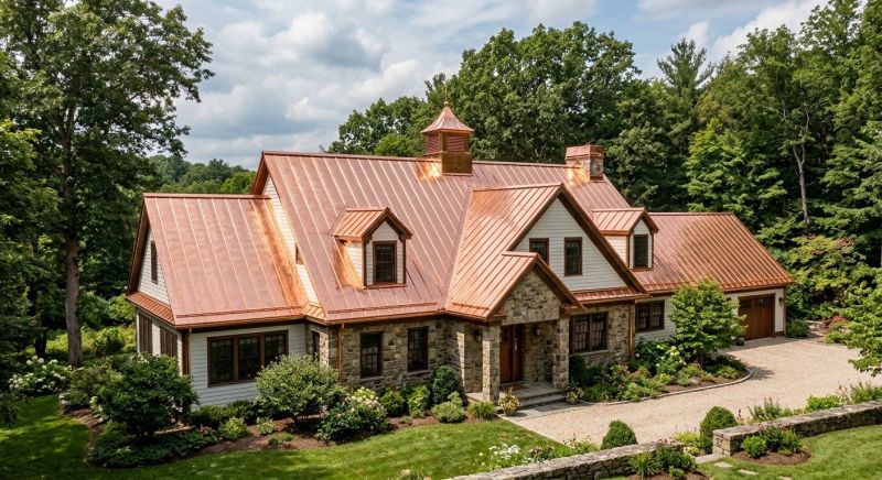 Copper Roof Replacement in Lewes, DE