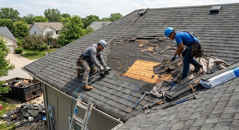 Damaged Roof Repair in Harbeson, DE