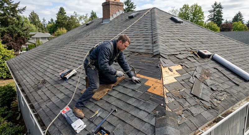 Damaged Roof Repair in Lewes, DE