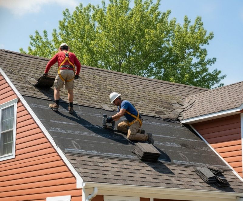 Damaged Roof Replacement in Laurel, DE