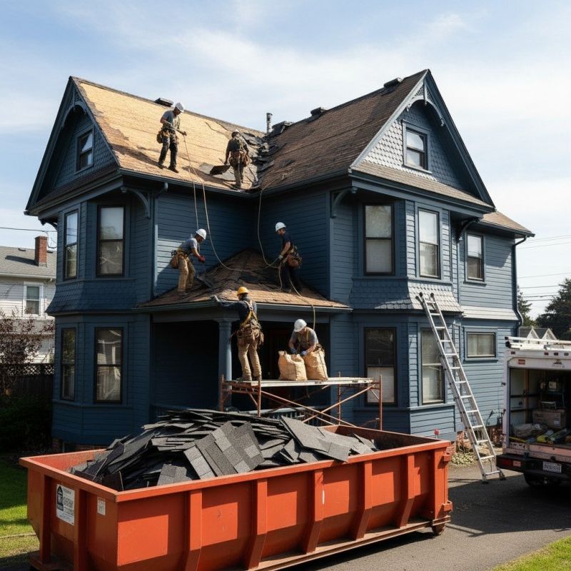 Damaged Roof Replacement in Villas, NJ