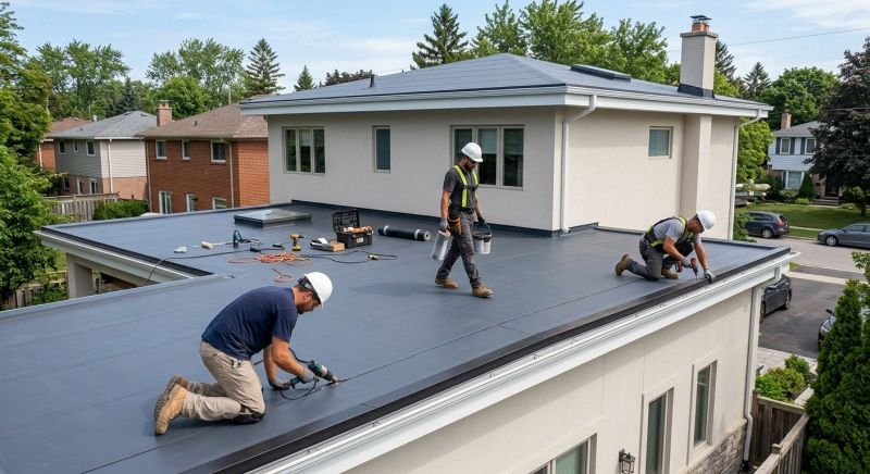 Flat Roof Installation in Fenwick Island, DE