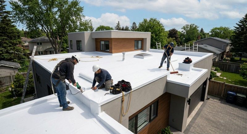 Flat Roof Installation in Milford, DE