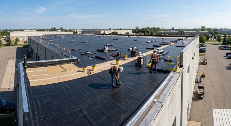 Flat Roof Installation in Millville, DE