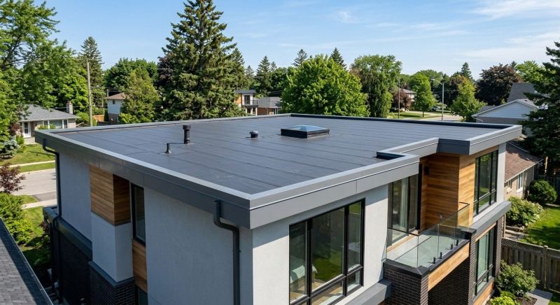 Flat Roof Installation in Ocean View, DE
