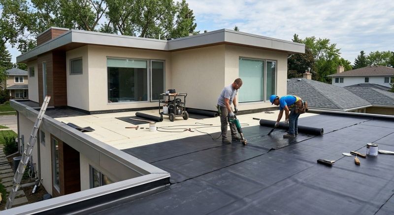 Flat Roof Installation in Sussex County, DE