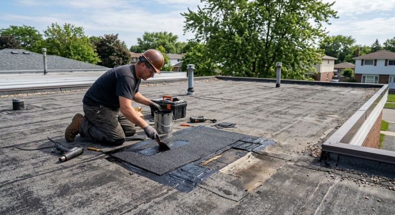 Flat Roof Repair in Cape May, NJ