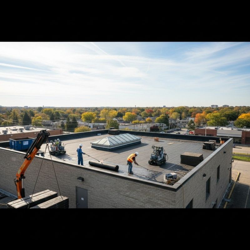 Flat Roof Replacement in Houston, DE