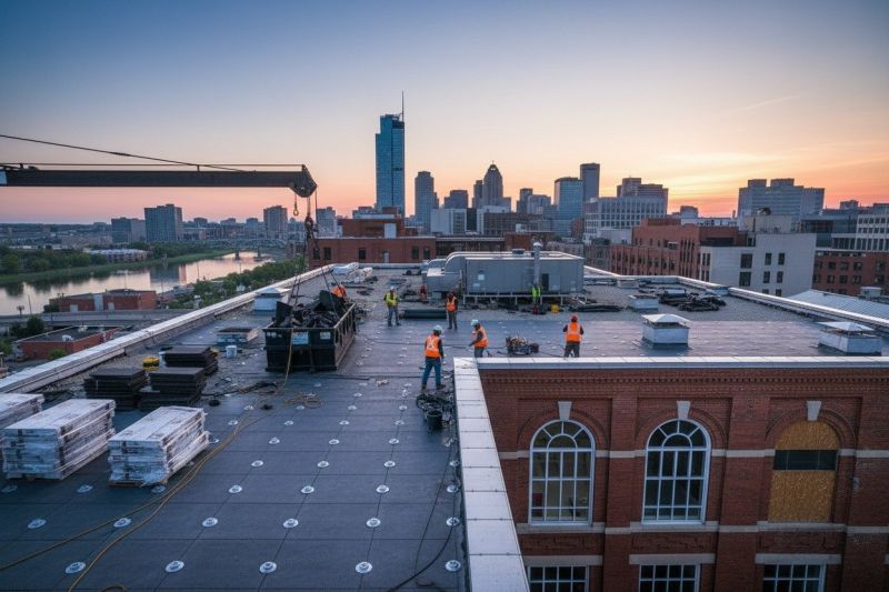 Flat Roof Replacement in Laurel, DE