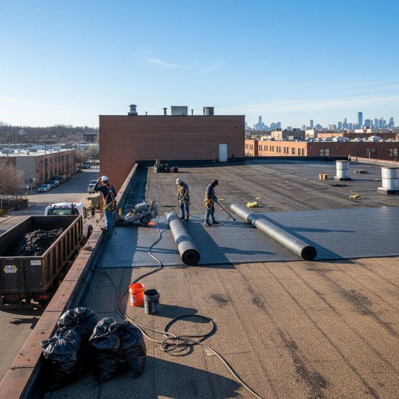 Flat Roof Replacement in Millsboro, DE