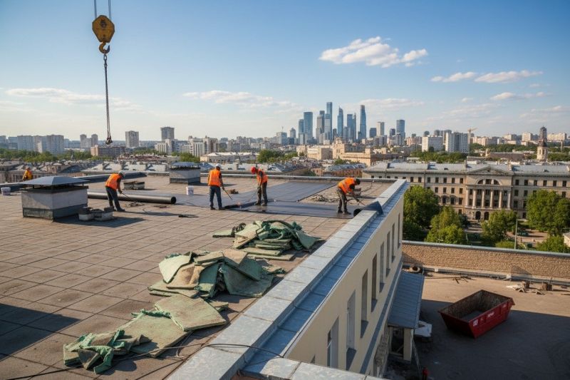 Flat Roof Replacement in Selbyville, DE