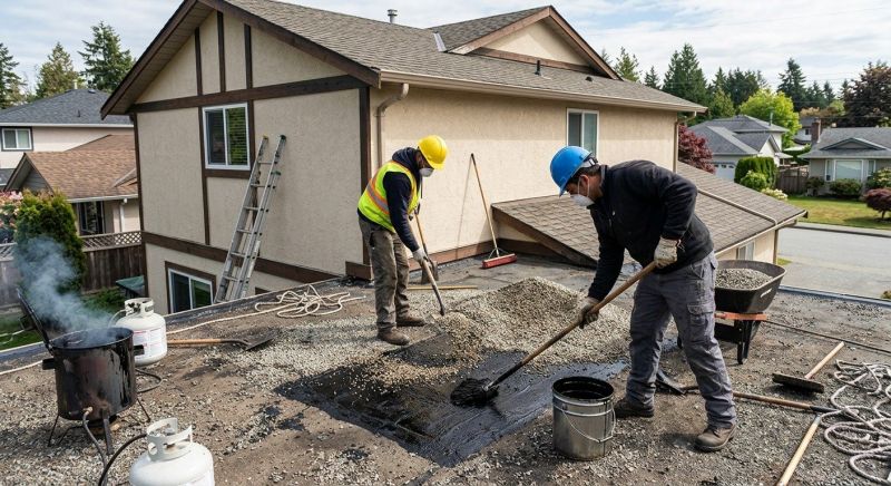 Flat Roof Tar Repair in Lewes, DE