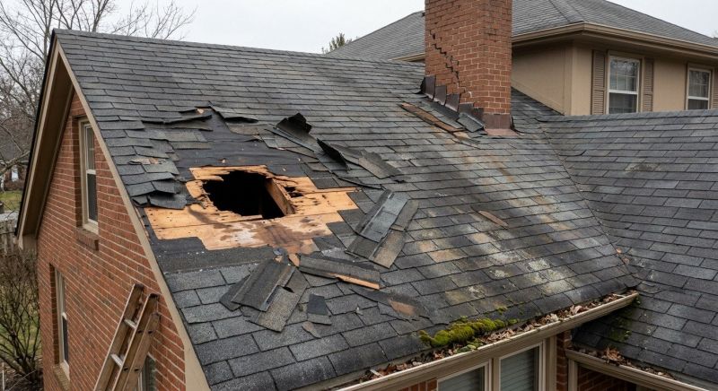 Hail Damage Roof Repair in Cape May County, NJ