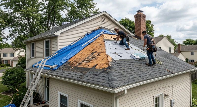 Hail Damage Roof Repair in Georgetown, DE