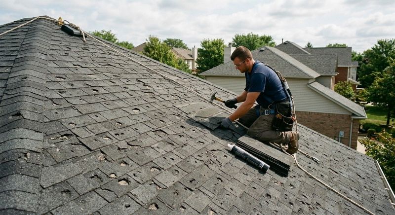 Hail Damage Roof Repair in Houston, DE