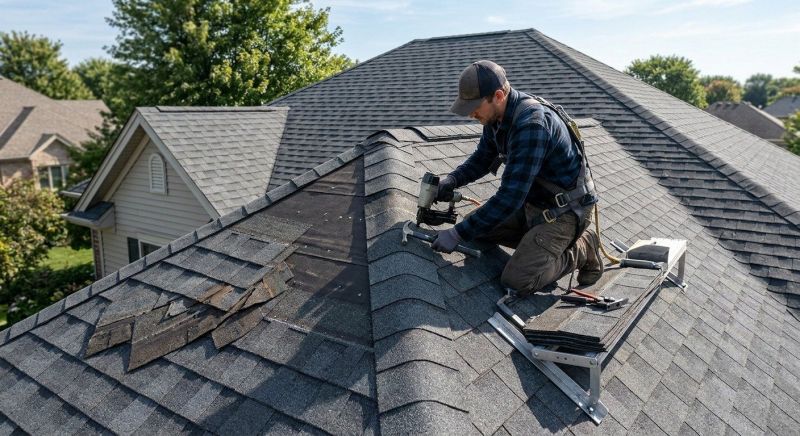 Hip Roof Shingle Replacement in Lewes, DE