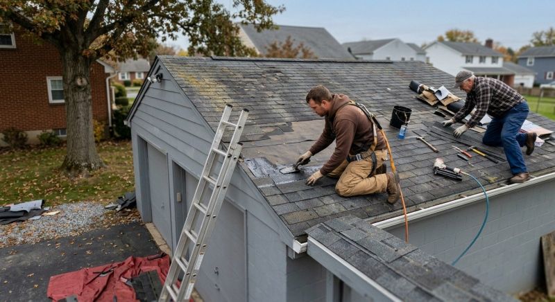 House Roof Repair in Bridgeville, DE