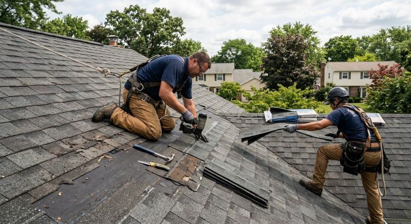 House Roof Repair in Dagsboro, DE