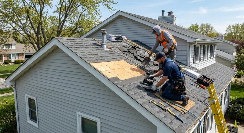 House Roof Repair in Villas, NJ