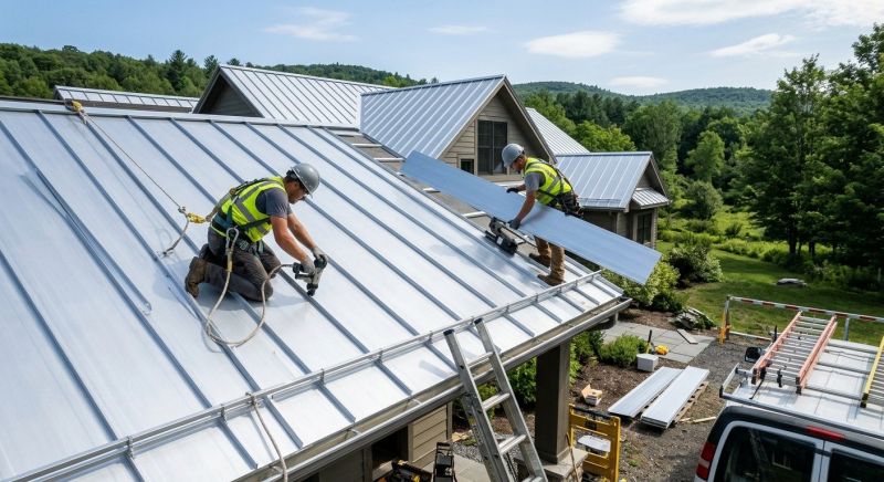 Metal Roof Installation in Milton, DE
