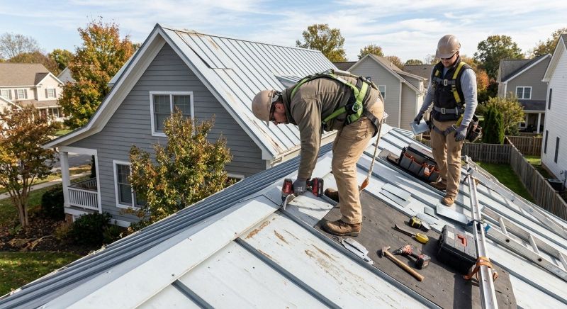 Metal Roof Repair in Fenwick Island, DE