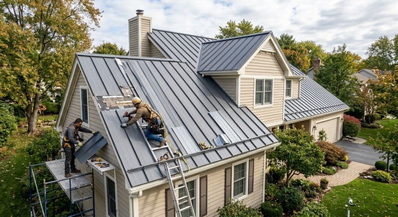 Metal Roof Repair in Harbeson, DE
