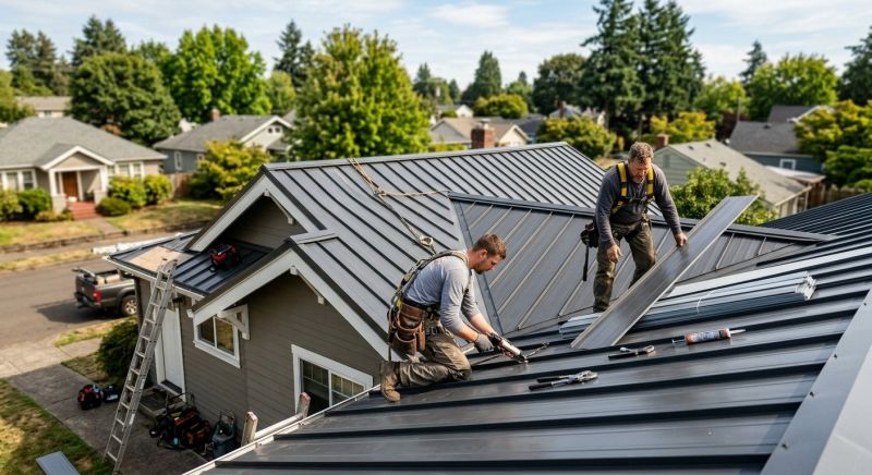 Metal Roof Repair in Seaford, DE