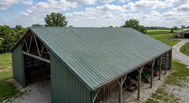 Pole Barn Roof Repair in Villas, NJ