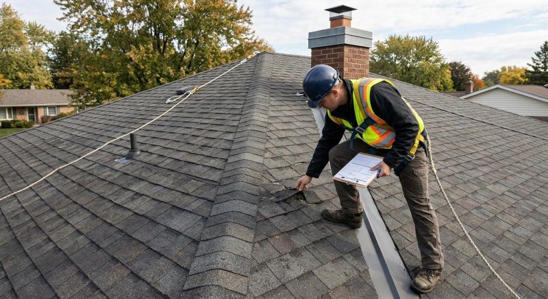 Roof Damage Inspection in Cape May County, NJ
